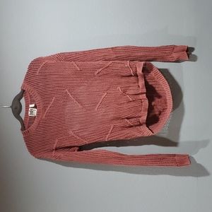 Knit Open back cover-up top